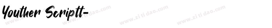Youther Scriptt字体转换